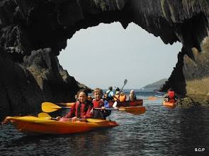Family Kayaking Cape Clear Island